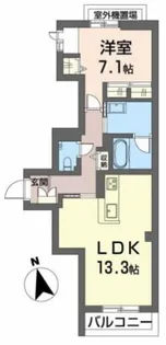 ShaMaison Gardens 垂水駅前【2階】の間取り
