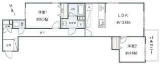 グルーブ明石大蔵【3階】の間取り