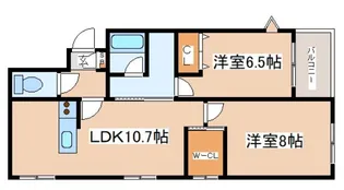 兵庫県神戸市兵庫区塚本通5丁目【マンション】の間取り