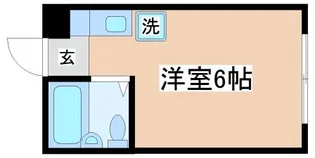 サニーパレス五色山【1階】の間取り