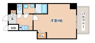 セオリー神戸ウエストゲート【14階】の間取り