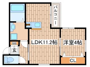 花の木北青木【1階】の間取り