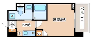 兵庫県神戸市兵庫区駅前通1丁目【マンション】の間取り