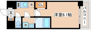 兵庫県神戸市兵庫区御崎本町3丁目【マンション】の間取り