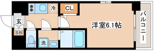 兵庫県神戸市兵庫区御崎本町3丁目【マンション】の間取り