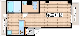 津の峰マンション【3階】の間取り