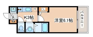 兵庫県神戸市長田区二番町3丁目【マンション】の間取り