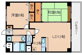 ラ・フィーネ【2階】の間取り