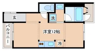 For nest 旭が丘【1階】の間取り