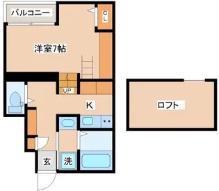 あんしん+東垂水【101号室】の間取り