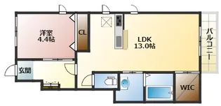 ガーデンハウスⅢ【1階】の間取り
