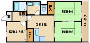 ビアンコ・ディ・モーラ【3階】の間取り