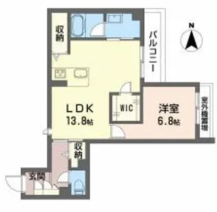 グランメゾン神戸中山手【2階】の間取り