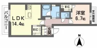グランメゾン神戸中山手【3階】の間取り