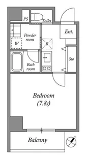 兵庫県神戸市東灘区深江本町3丁目【マンション】の間取り