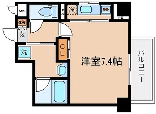 兵庫県神戸市兵庫区中道通1丁目【マンション】の間取り