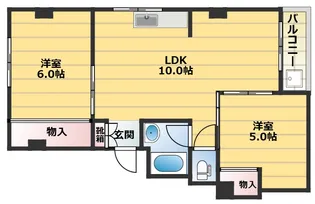 アネックス大同【2階】の間取り