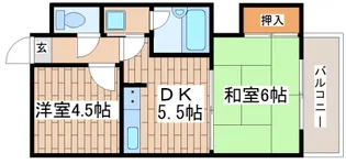 フェイス神戸【301号室】の間取り