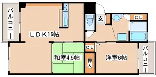 サンフォリア【2階】の間取り