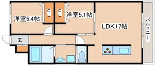 Jackson Street 521【1階】の間取り