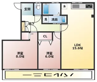生頼第2ビル【5階】の間取り