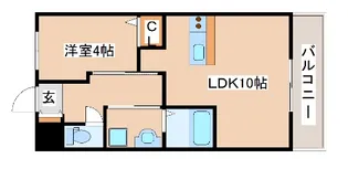 レガーロ大久保【2階】の間取り