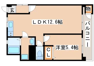 ソフィア朝霧【502号室】の間取り