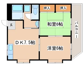ミクロハイム【3階】の間取り