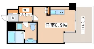 ソフィットクラブ【706号室】の間取り