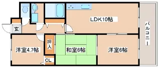 サンフラワー貴崎【503号室】の間取り