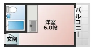 太田ビル小久保【2階】の間取り