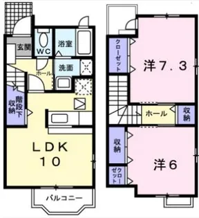 カーサ・クララの間取り