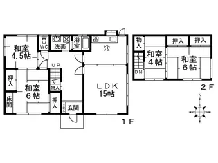 兵庫県明石市大久保町大窪【一戸建】の間取り