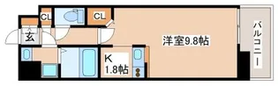 デコール神戸II【2階】の間取り