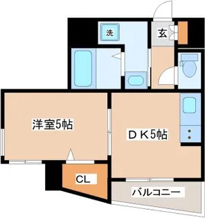 さくらビュルディング【2階】の間取り