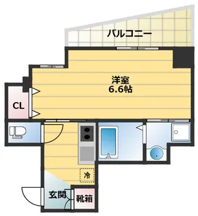 グルーブ神戸元町アリア【7階】の間取り