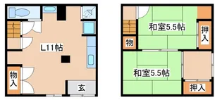 兵庫県神戸市須磨区禅昌寺町1丁目【一戸建】の間取り