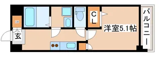 1Kの間取り画像