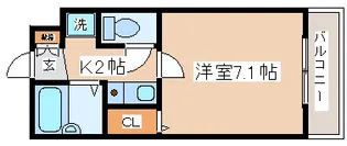 兵庫県神戸市中央区北本町通4丁目【マンション】の間取り