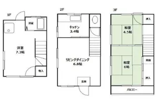 兵庫県神戸市垂水区五色山6丁目【一戸建】の間取り