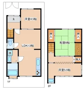 兵庫県神戸市垂水区上高丸1丁目【一戸建】の間取り