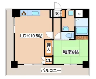 グランメゾン神戸【7階】の間取り