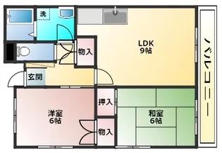 はぁーとめぞん明宝【2階】の間取り