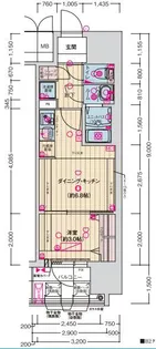 ソルテラス神戸栄町通【2階】の間取り