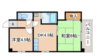 兵庫県神戸市長田区駒ケ林町3丁目【マンション】の間取り