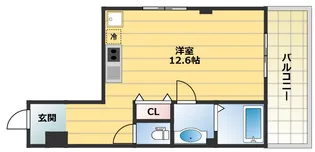 エスポワール加納町【5階】の間取り