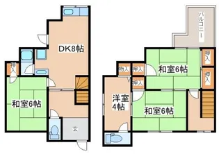 兵庫県神戸市垂水区西舞子8丁目【一戸建】の間取り