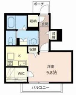 ShaMaison Okamoto Hills B【1階】の間取り