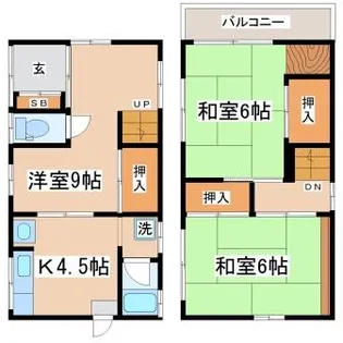 兵庫県神戸市垂水区星が丘2丁目【一戸建】の間取り