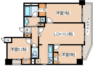 アーバネックス元町通【2階】の間取り